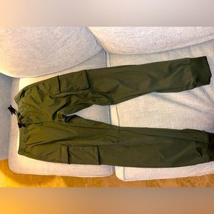 H&M Green Cargo Joggers